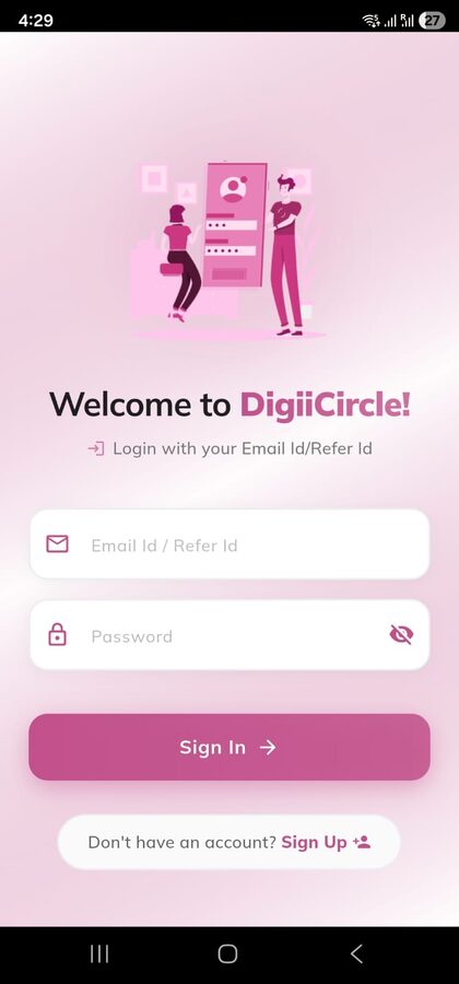 DigiiCircle — screenshot