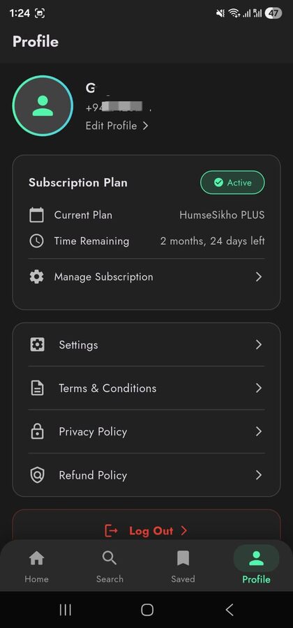 HumseSeekho — screenshot 2