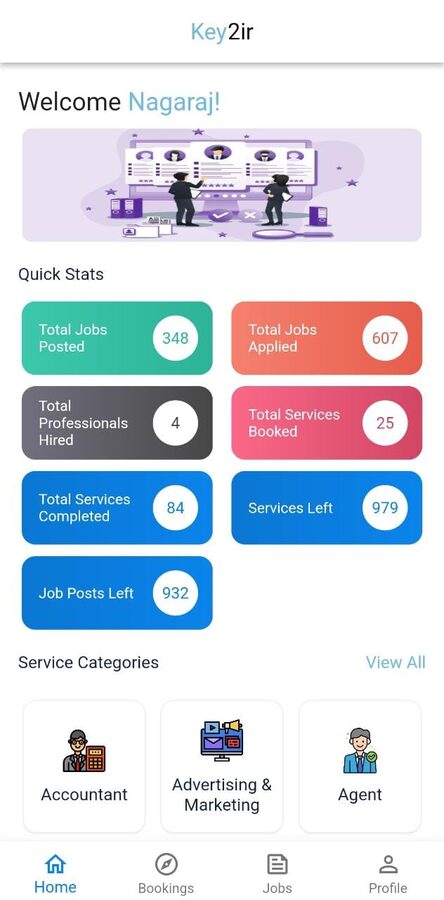 Key Job — screenshot